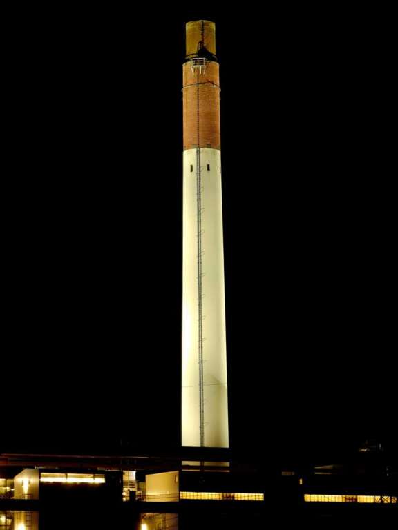 Turm Müllverbrennungsanlage Stadtwerke Düsseldorf, Düsseldorf